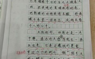五年级上册第二单元作文怎么写_如何描写场景细节