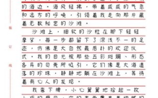 捡贝壳作文怎么写_海边拾贝有哪些细节可描写