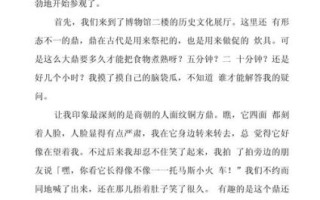 参观博物馆作文怎么写_如何写出高分参观记