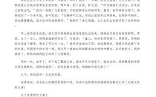 母爱作文怎么写_母爱作文1000字范文