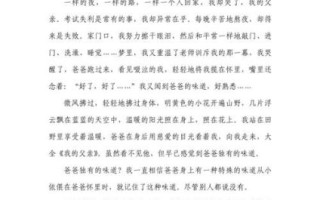 我的父亲作文怎么写_我的父亲作文开头结尾
