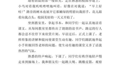 初中作文怎么写_600字优秀作文范例