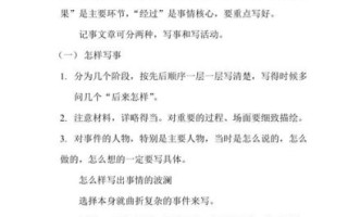 写事的作文怎么写_写事的作文技巧有哪些
