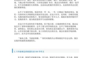 校园生活作文怎么写_如何写500字校园生活作文