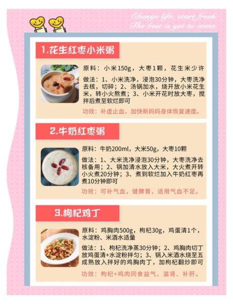 刚生完孩子吃什么好_月子餐第一周食谱-第1张图片-星辰妙记 刚生完孩子吃什么好_月子餐第一周食谱-第1张图片-星辰妙记
