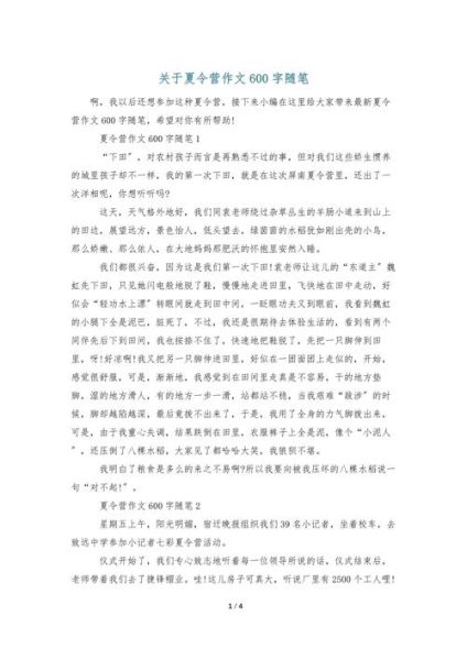 夏令营作文怎么写_夏令营作文开头结尾怎么写-第3张图片-星辰妙记 夏令营作文怎么写_夏令营作文开头结尾怎么写-第3张图片-星辰妙记