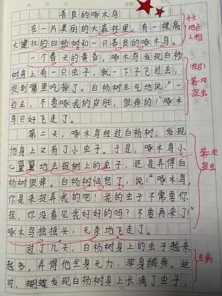 三年级作文大全300字_如何写出好作文-第2张图片-星辰妙记 三年级作文大全300字_如何写出好作文-第2张图片-星辰妙记
