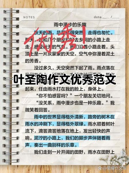 叶圣陶杯作文大赛怎么写_获奖技巧有哪些-第2张图片-星辰妙记