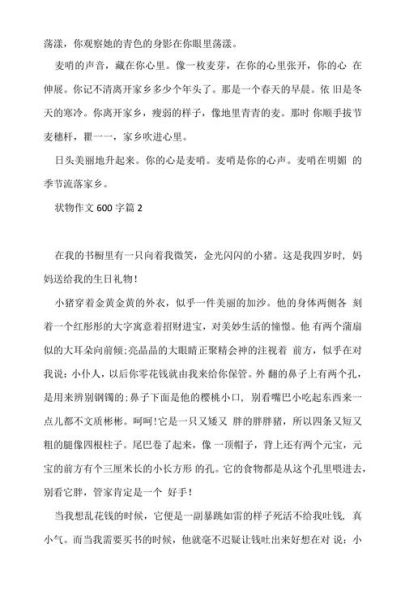 什么是状物作文_状物作文怎么写-第3张图片-星辰妙记