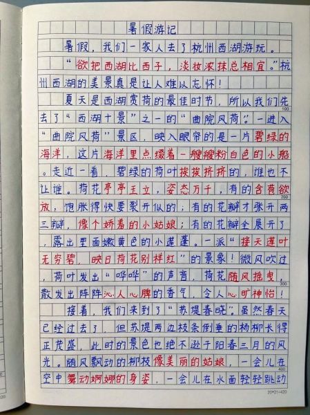暑假旅游作文怎么写_暑假去哪里旅游作文素材-第2张图片-星辰妙记