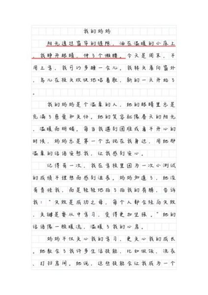 我的妈妈优秀作文怎么写_写妈妈的感人细节有哪些-第2张图片-星辰妙记 我的妈妈优秀作文怎么写_写妈妈的感人细节有哪些-第2张图片-星辰妙记