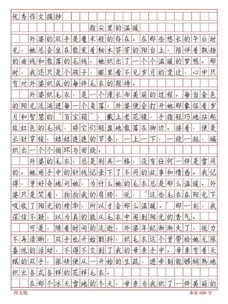 中考作文怎么写_中考满分作文范文-第1张图片-星辰妙记