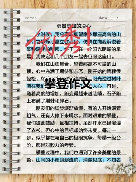 攀登作文600字怎么写_如何写出高分攀登作文-第1张图片-星辰妙记