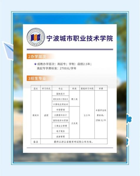 宁波职业大学怎么样_宁波职业大学有哪些热门专业-第2张图片-星辰妙记