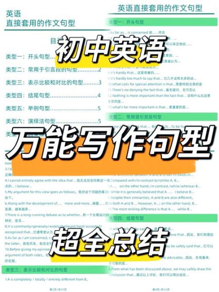 中考英语满分作文怎么写_中考英语作文万能句型-第2张图片-星辰妙记 中考英语满分作文怎么写_中考英语作文万能句型-第2张图片-星辰妙记