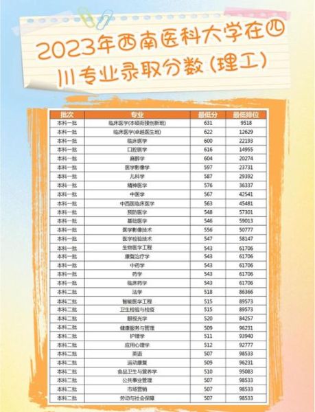 西南医科大学是一本吗_录取分数线-第1张图片-星辰妙记 西南医科大学是一本吗_录取分数线-第1张图片-星辰妙记