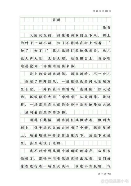 经历风雨的作文怎么写_经历风雨的作文素材有哪些-第1张图片-星辰妙记