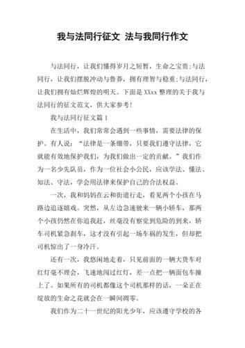 与我同行作文800字怎么写_与我同行800字作文素材-第1张图片-星辰妙记