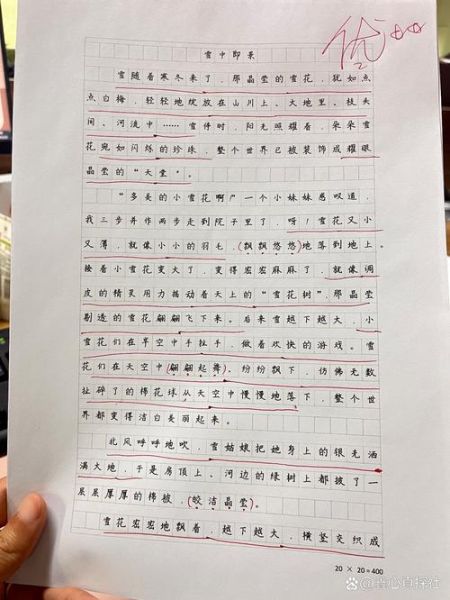 五年级上册作文怎么写_如何写出一篇优秀的五年级作文-第3张图片-星辰妙记