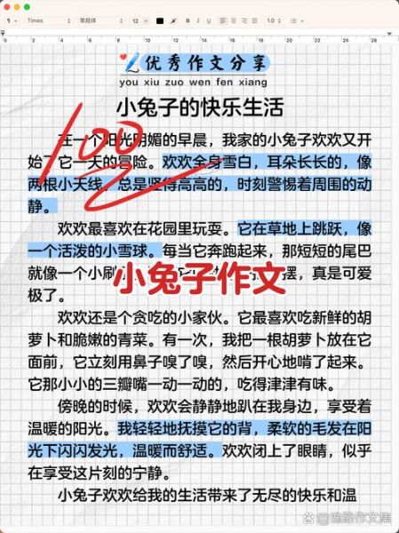 小兔子怎么写作文_小兔子作文素材有哪些-第1张图片-星辰妙记 小兔子怎么写作文_小兔子作文素材有哪些-第1张图片-星辰妙记