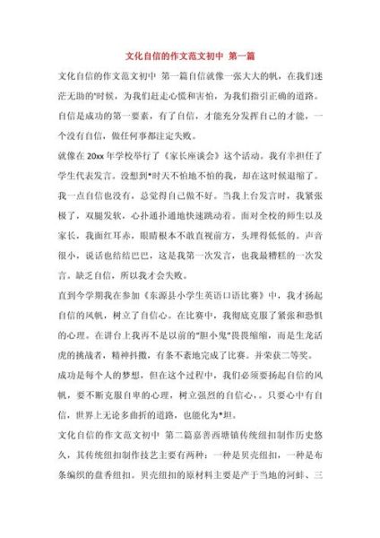 文化自信作文素材怎么写_文化自信有哪些经典案例-第2张图片-星辰妙记 文化自信作文素材怎么写_文化自信有哪些经典案例-第2张图片-星辰妙记