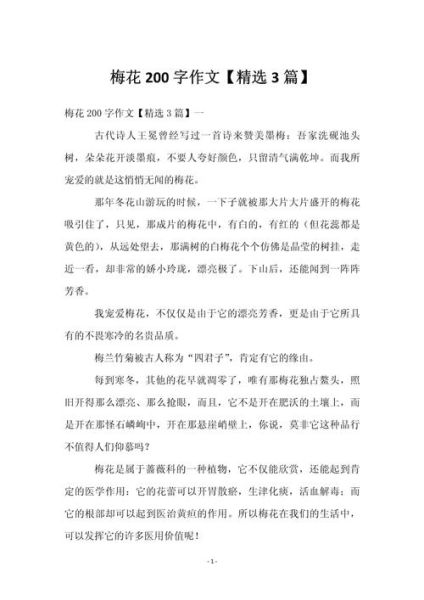 梅花香自苦寒来_如何写好作文-第3张图片-星辰妙记