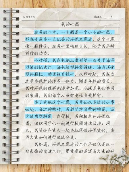 我的心愿作文怎么写_我的心愿500字范文-第2张图片-星辰妙记