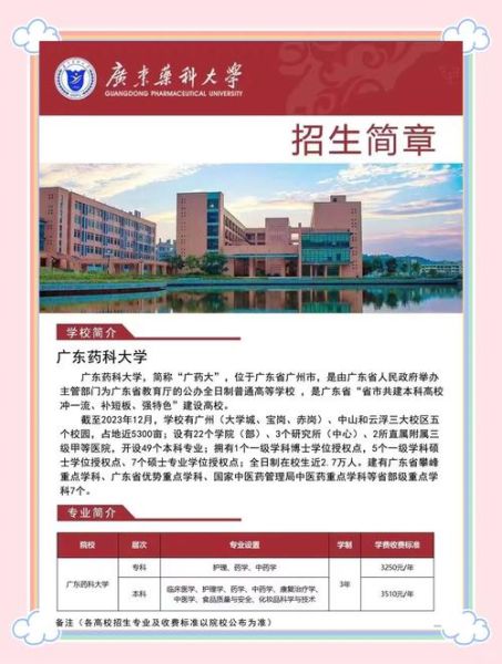 广东药科大学怎么样_就业前景如何-第3张图片-星辰妙记