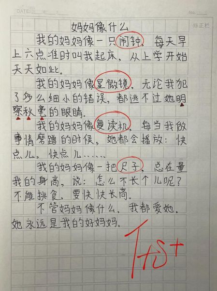 给妈妈画像作文怎么写_如何描写妈妈外貌性格-第1张图片-星辰妙记 给妈妈画像作文怎么写_如何描写妈妈外貌性格-第1张图片-星辰妙记