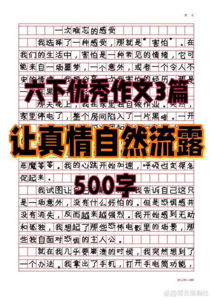 六年级第五单元作文怎么写_如何写出真情实感-第2张图片-星辰妙记 六年级第五单元作文怎么写_如何写出真情实感-第2张图片-星辰妙记