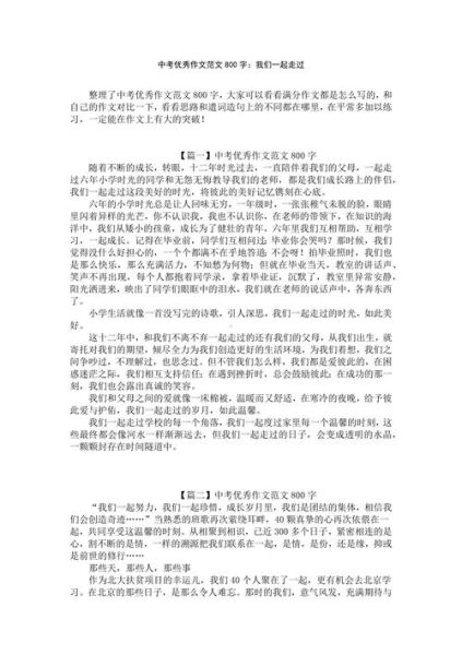 中考满分作文800字怎么写_中考作文如何拿满分-第3张图片-星辰妙记
