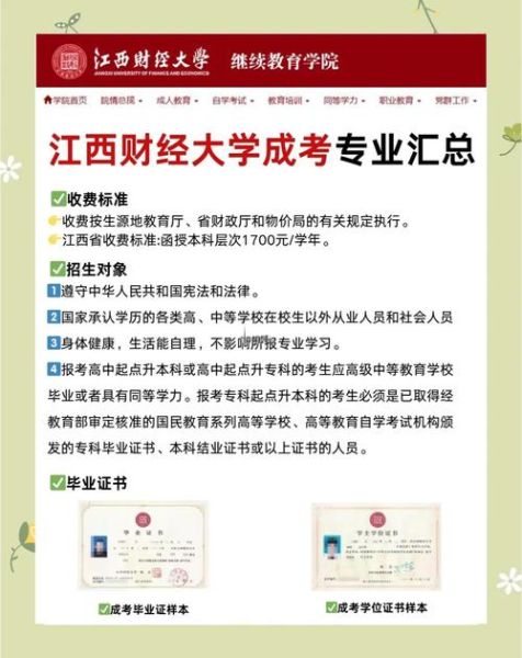 江西财经大学继续教育学院怎么样_学费多少钱-第3张图片-星辰妙记