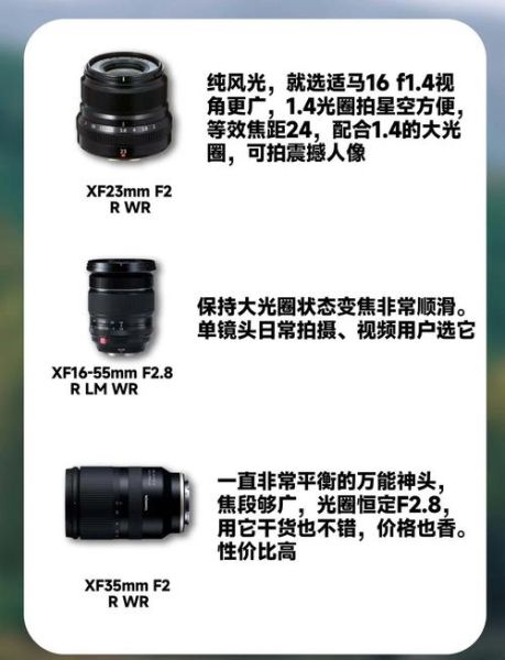 富士镜头大全_富士镜头怎么选-第1张图片-星辰妙记