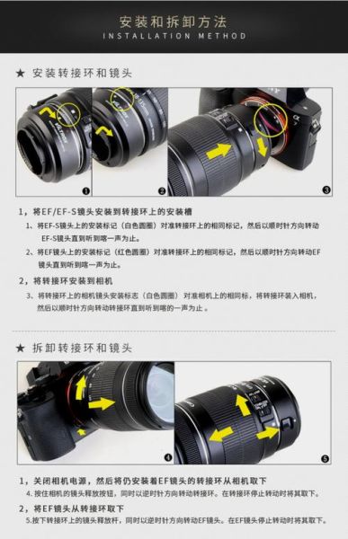 a7镜头转接环怎么用_a7转接佳能镜头画质会下降吗-第2张图片-星辰妙记