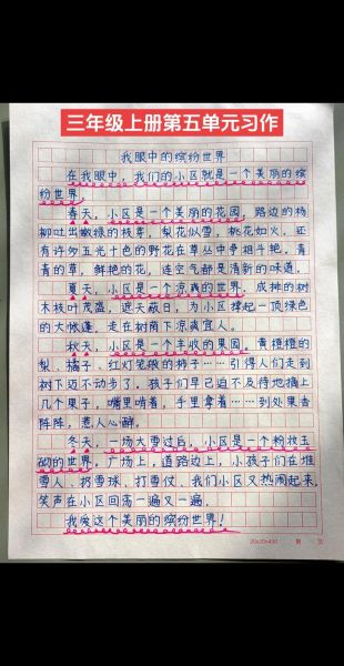 我眼中的世界作文怎么写_我眼中的世界作文素材有哪些-第2张图片-星辰妙记