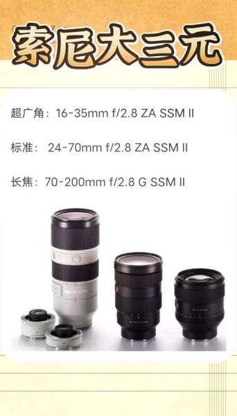 什么是镜头大三元_如何挑选适合自己的大三元-第3张图片-星辰妙记