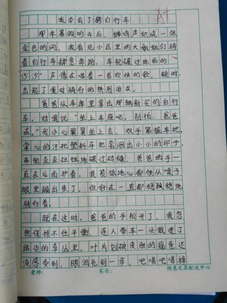 四年级作文怎么写_如何写好四年级作文-第1张图片-星辰妙记