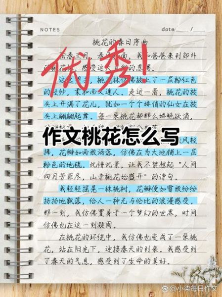 桃花怎么写_桃花作文开头怎么写-第2张图片-星辰妙记