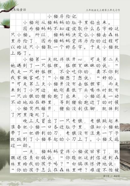 童话故事怎么写_童话故事作文技巧-第3张图片-星辰妙记 童话故事怎么写_童话故事作文技巧-第3张图片-星辰妙记