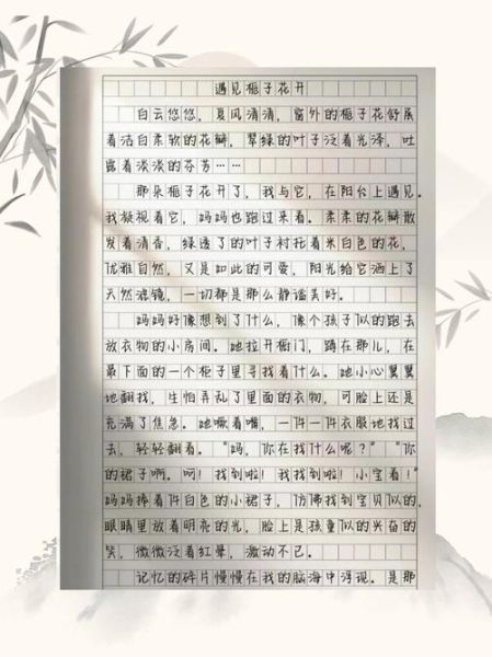 优秀作文大全300字怎么写_如何写出高分300字作文-第1张图片-星辰妙记
