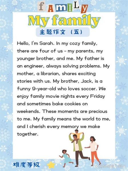 my_family_essay怎么写_英语作文结构-第1张图片-星辰妙记 my_family_essay怎么写_英语作文结构-第1张图片-星辰妙记
